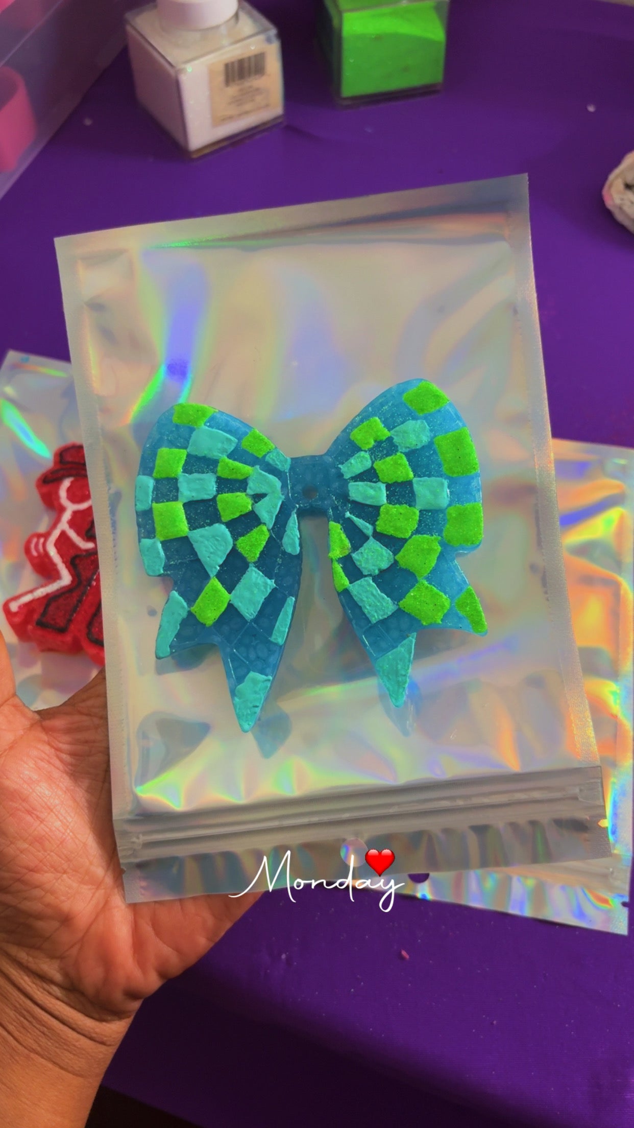 Bow Freshie (blue)