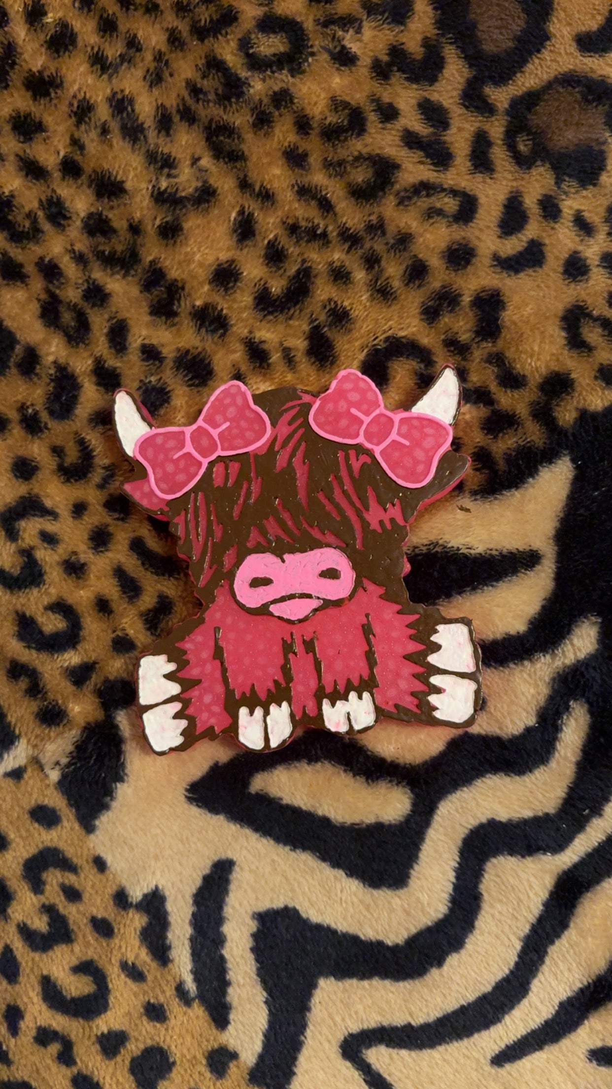 Cow Freshie (pink)
