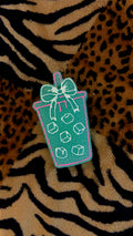 Ice Coffee Freshie (teal)